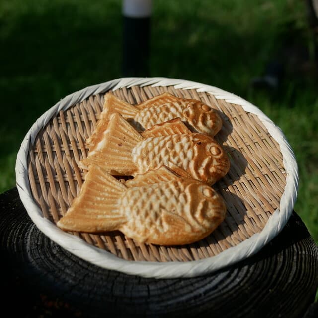 Taiyaki Murasakiya: Taiyaki einzeln aus der Eisenform